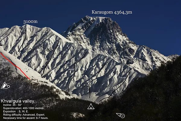 racha, rachaf-reeride, gudauri, svanetia, georgia