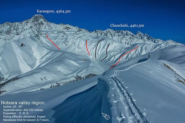 racha, rachafreeride, schitouren, svanetia, georgia